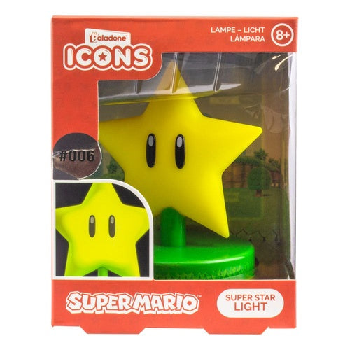 Super Mario veilleuse Icon Super Star (V2)