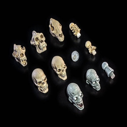 Mythic Legions: All Stars 6 accessoires pour figurines Undead Heads Pack