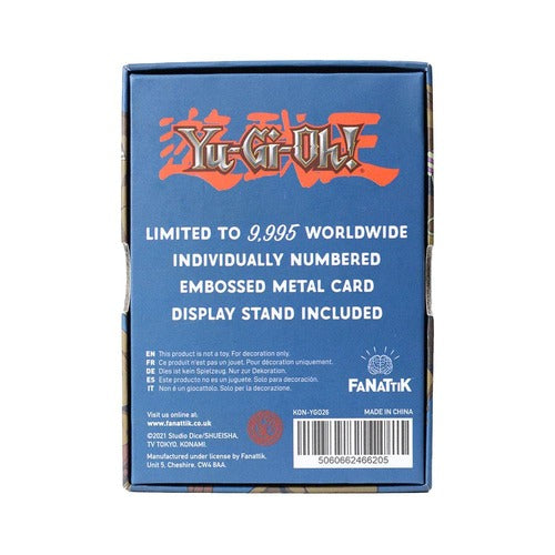 Yu-Gi-Oh! réplique Card Exodia The Forbidden One Limited Edition