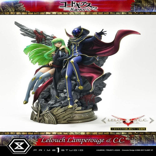 Code Geass: Lelouch of the Rebellion Concept Masterline Series Statue 1/6 Lelouch Lamperouge & C.C. 44 cm