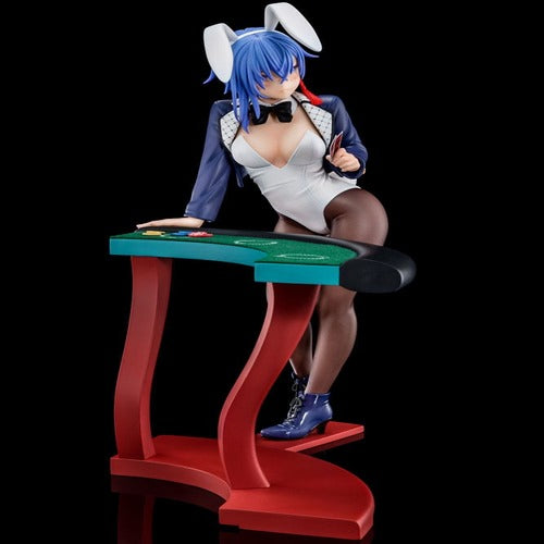 The Demon Sword Master of Excalibur Academy statuette 1/6 Sakuya Sieglinde wearing lapis lazuli blue bunny costume with Nip Slip Gimmick System 25 cm