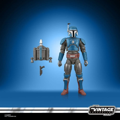 Star Wars: The Mandalorian Vintage Collection Moff Gideon's Imperial Light Cruiser Hallway mit Mandalorian Privateer Actionfigur 10 cm