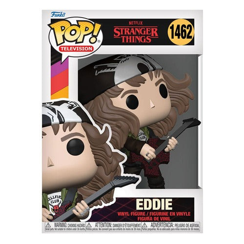 Stranger Things POP! TV Vinyl figurine Hunter Eddie with Guitar 9 cm