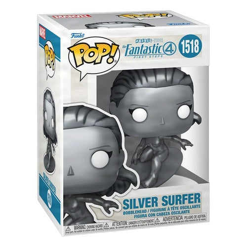The Fantastic Four: First Steps POP! Marvel Vinyl Figur Silver Surfer 9 cm