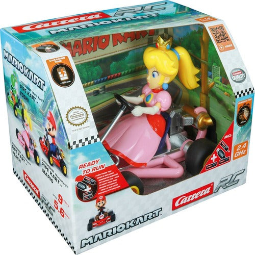 Super Mario Kart voiture télécommandée RC 1/18 2,4GHz Pipe Kart Peach