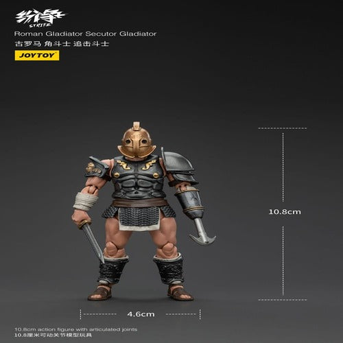 Strife figurine 1/18 Roman Gladiator Secutor Gladiator 11 cm
