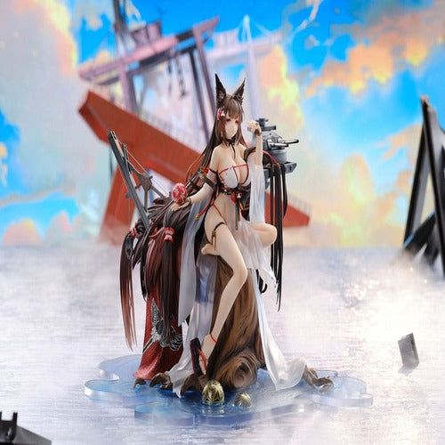 Azur Lane statuette PVC 1/7 Amagi Wending Waters Serene Lotus Ver. Acrylic Special Edition w/Display 25 cm
