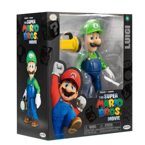 Super Mario Bros. le film figurine Luigi 13 cm
