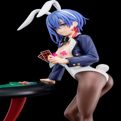 The Demon Sword Master of Excalibur Academy statuette 1/6 Sakuya Sieglinde wearing lapis lazuli blue bunny costume with Nip Slip Gimmick System 25 cm