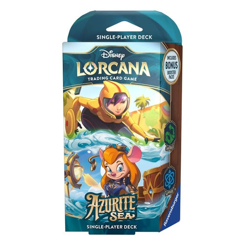 Disney Lorcana TCG présentoir decks de démarrage Azurite Sea (8) *ANGLAIS*