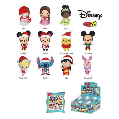 Disney série 26 présentoir porte-clés sac à dos Disney Christmas (24)
