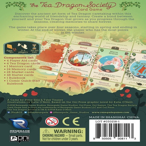 Tea Dragon Society Jeu de cartes *ANGLAIS*