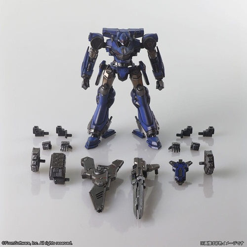Armored Core figurines pack 4 Plastic Model Kit Structure Arts Series 1