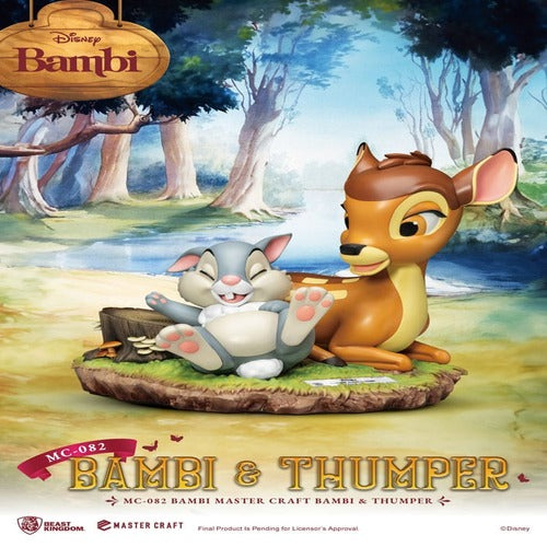 Disney statuette Master Craft Bambi & Thumper 26 cm