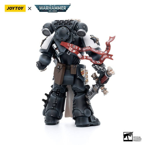 Warhammer 40k Actionfigur 1/18 Black Templars The Emperors Champion Rolantus 12 cm