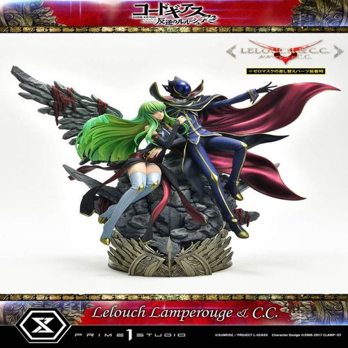 Code Geass: Lelouch of the Rebellion Concept Masterline Series Statue 1/6 Lelouch Lamperouge & C.C. 44 cm