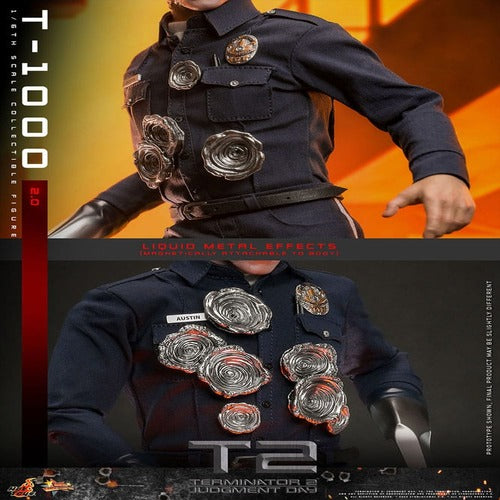 Terminator 2 figurine 1/6 Movie Masterpiece T-1000 (2.0) 31 cm