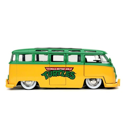 Tortues Ninja Véhicule 1/24 1962 VW Bus Leonardo