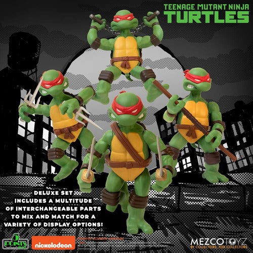 Teenage Mutant Ninja Turtles figurines Teenage Mutant Ninja Turtles Deluxe Set 8 cm