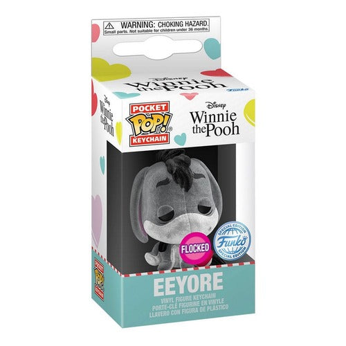 Disney 2022 présentoir porte-clés Pocket POP! Vinyl Eeyore w/heart (FL) 4 cm (12)