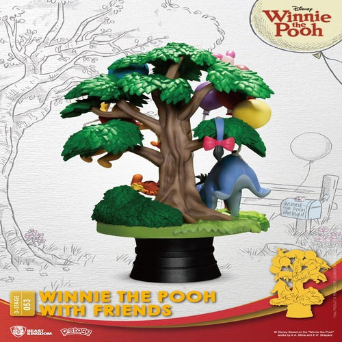 Disney diorama PVC D-Stage Winnie The Pooh With Friends 16 cm