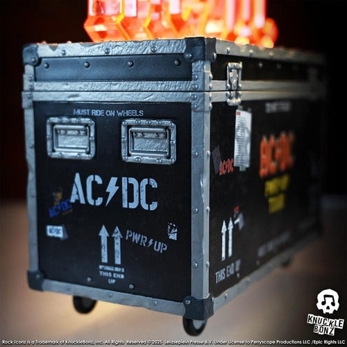 AC/DC statuette Rock Ikonz On Tour PWR UP Tour Road Case