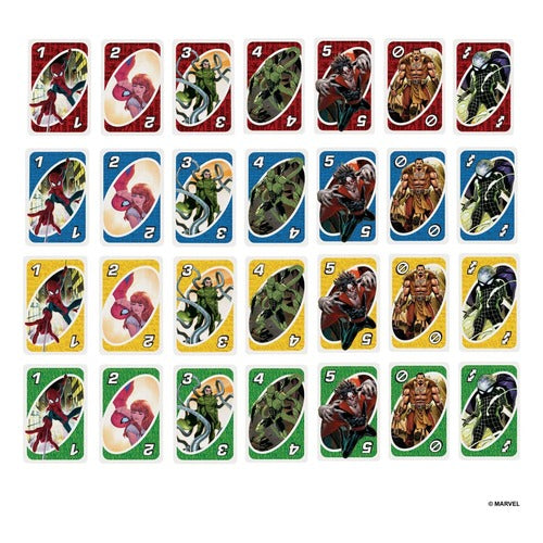 The Amazing Spider-Man jeu de cartes UNO