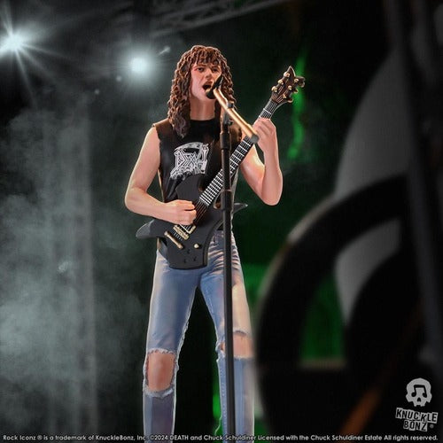 Death statuette Rock Iconz Chuck Schuldiner II 22 cm
