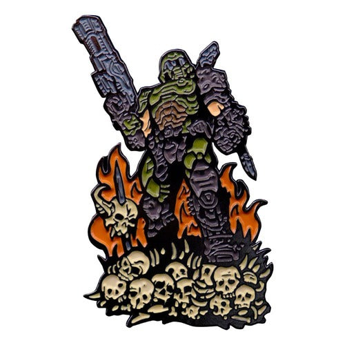 Doom Eternal Ansteck-Pin Doom Guy Limited Edition