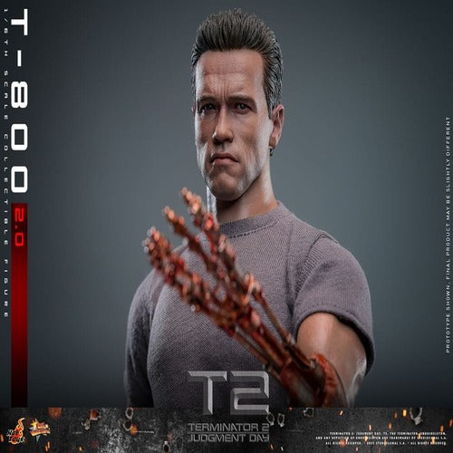Terminator 2 figurine 1/6 Movie Masterpiece T-800 2.0 32 cm
