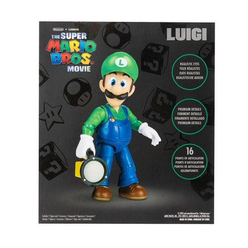 Super Mario Bros. le film figurine Luigi 13 cm