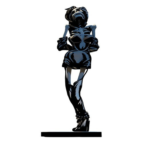 Die Ärzte statuette 1/10 Gwendoline Skelett 17 cm