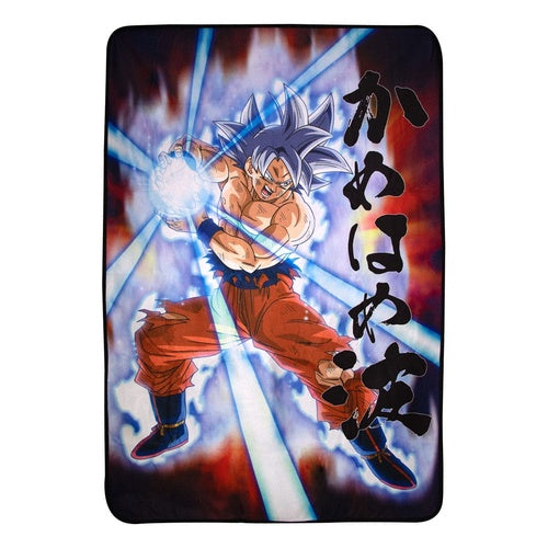 Dragon Ball Super couverture polaire Universe Survival Goku 100 x 150 cm