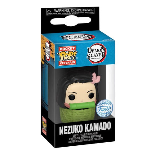 Demon Slayer présentoir porte-clés Pocket POP! Vinyl Nezuko'n BSKT 4 cm (12)