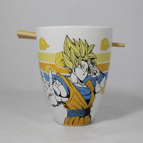 Dragon Ball Z bol à ramen avec baguettes Goku 473 ml