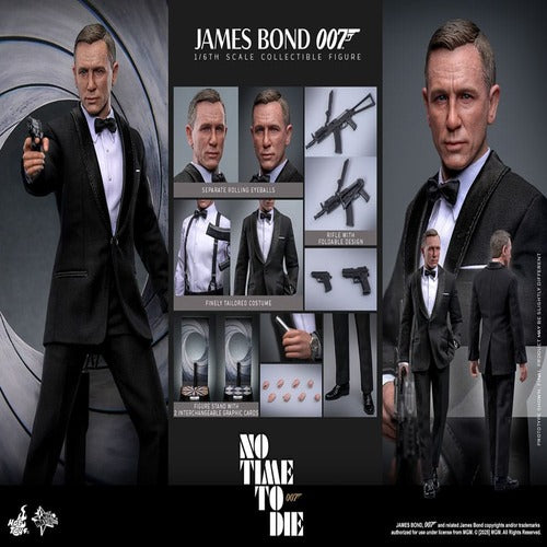 Mourir peut attendre Movie Masterpiece figurine 1/6 James Bond 30 cm