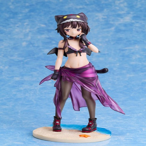 KonoSuba: An Explosion on This Wonderful World! statuette 1/7 Megumin Chomusuke Swimsuit Ver. 22 cm
