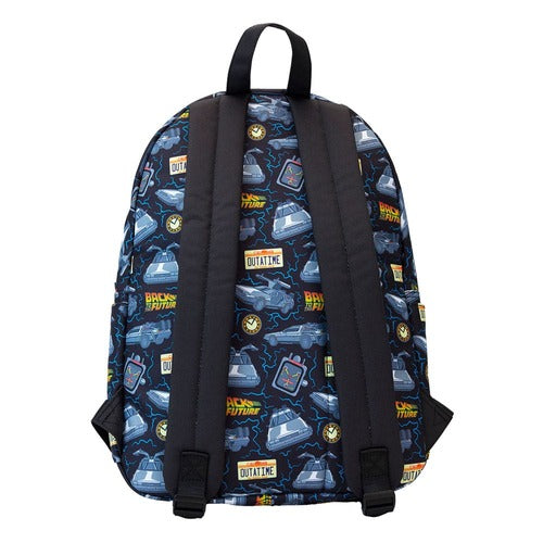 Universal by Loungefly sac à dos Nylon Full-Size Back to the Future 40th Anniversary