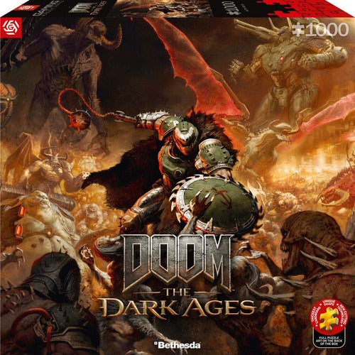 Doom The Dark Ages Puzzle Slayer's Rag 1000 pièces)