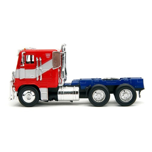 Transformers 1/32 T7 Optimus Prime Truck métal