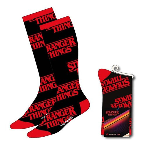 Stranger Things chaussettes Logo 38-45