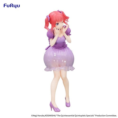 The Quintessential Quintuplets statuette PVC Trio-Try-iT Nakano Nino Pastel Dress Ver. 21 cm