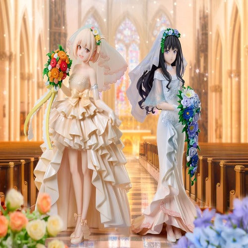 Lycoris Recoil statuette PVC 1/7 Chisato Nishikigi Wedding dress Ver. 26 cm
