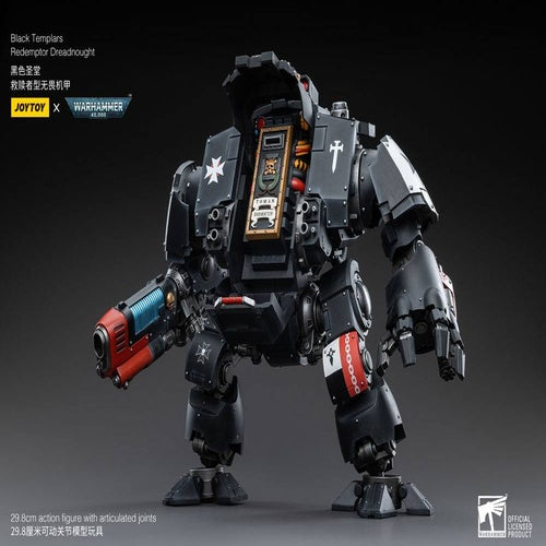 Warhammer 40k Actionfigur 1/18 Black Templars Redemptor Dreadnought 30 cm