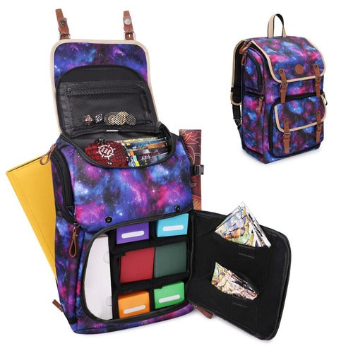 Enhance TCG Series Trading Card Backpack Designer Edition Galaxy Full-size