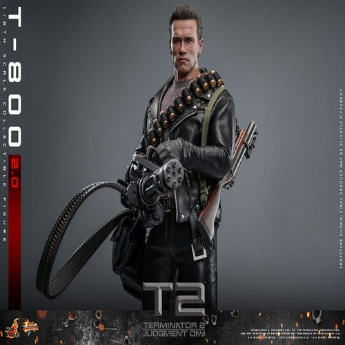 Terminator 2 figurine 1/6 Movie Masterpiece T-800 2.0 32 cm