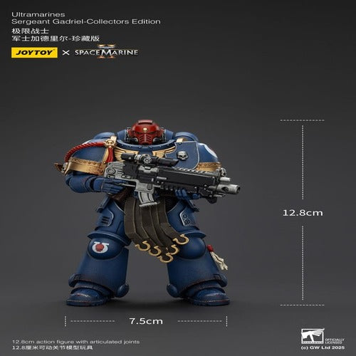 Warhammer 40,000: Space Marine 2 figurine Ultramarines Sergeant Gadriel Collectors Edition 13 cm