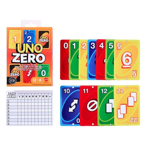 UNO Zero jeux de cartes
