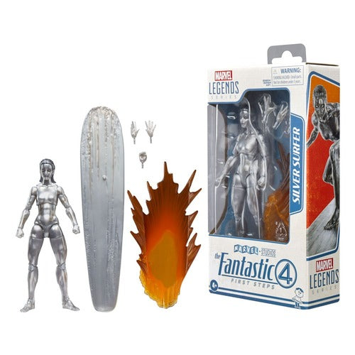The Fantastic Four: First Steps Marvel Legends Actionfigur Silver Surfer 15 cm