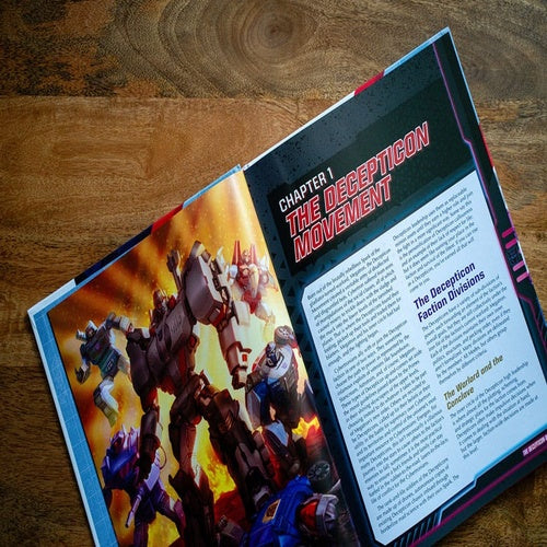 Transformers RPG livre Decepticon Directive Sourcebook *ANGLAIS*